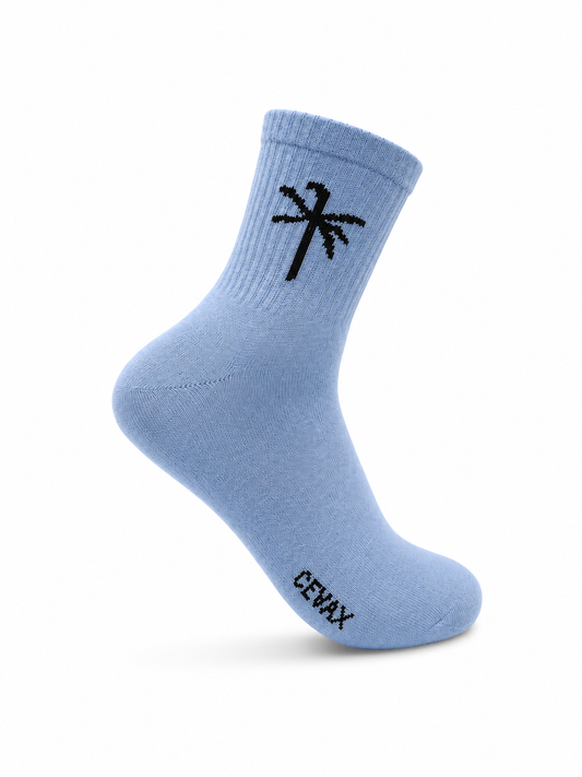 CEVAX Unisex Self Design Mid-Calf/Crew