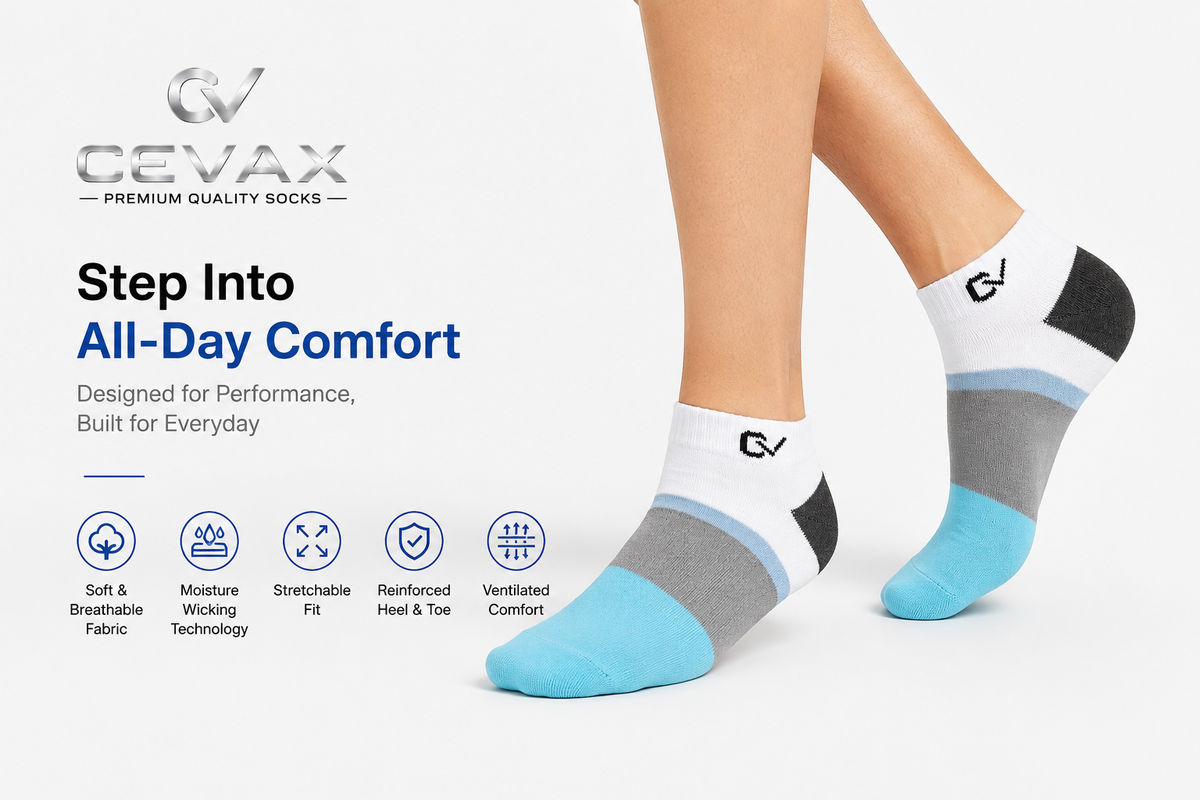 CEVAX Unisex Self Design Ankle Length
