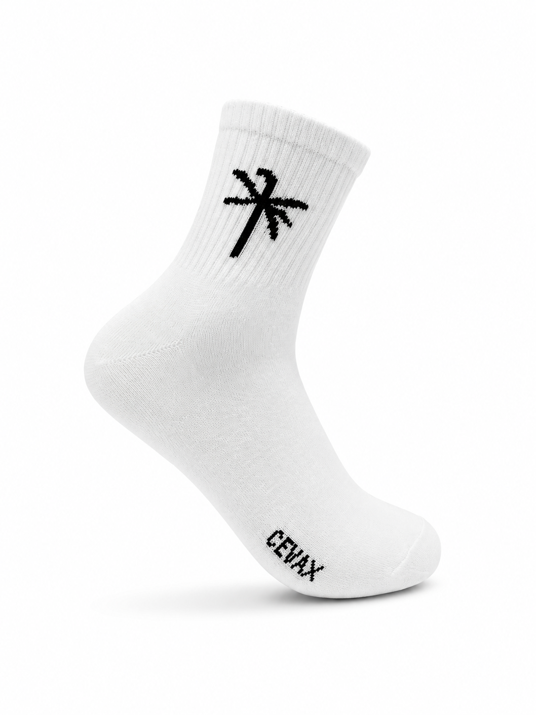 CEVAX Unisex Self Design Mid-Calf/Crew