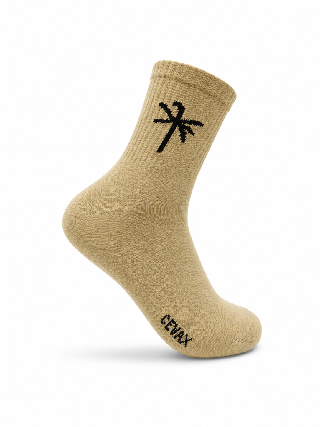 CEVAX Unisex Self Design Mid-Calf/Crew