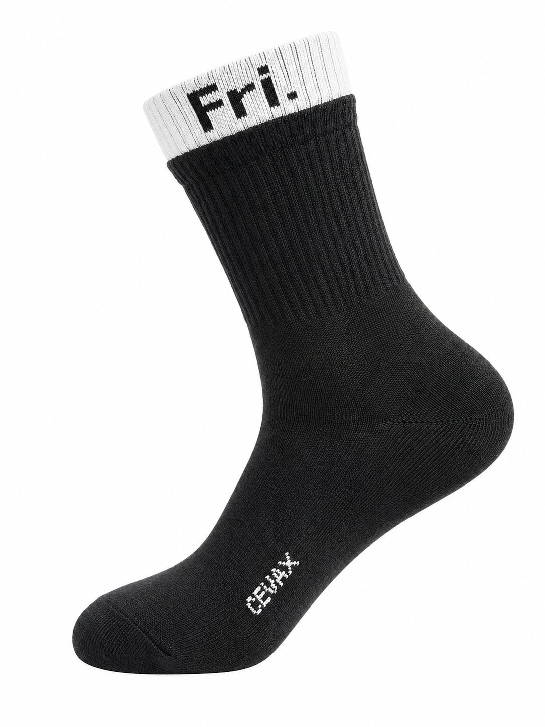 CEVAX Unisex Self Design Mid-Calf/Crew