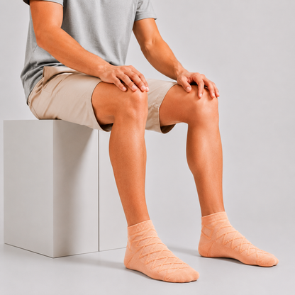 CEVAX Unisex Self Design Ankle Length