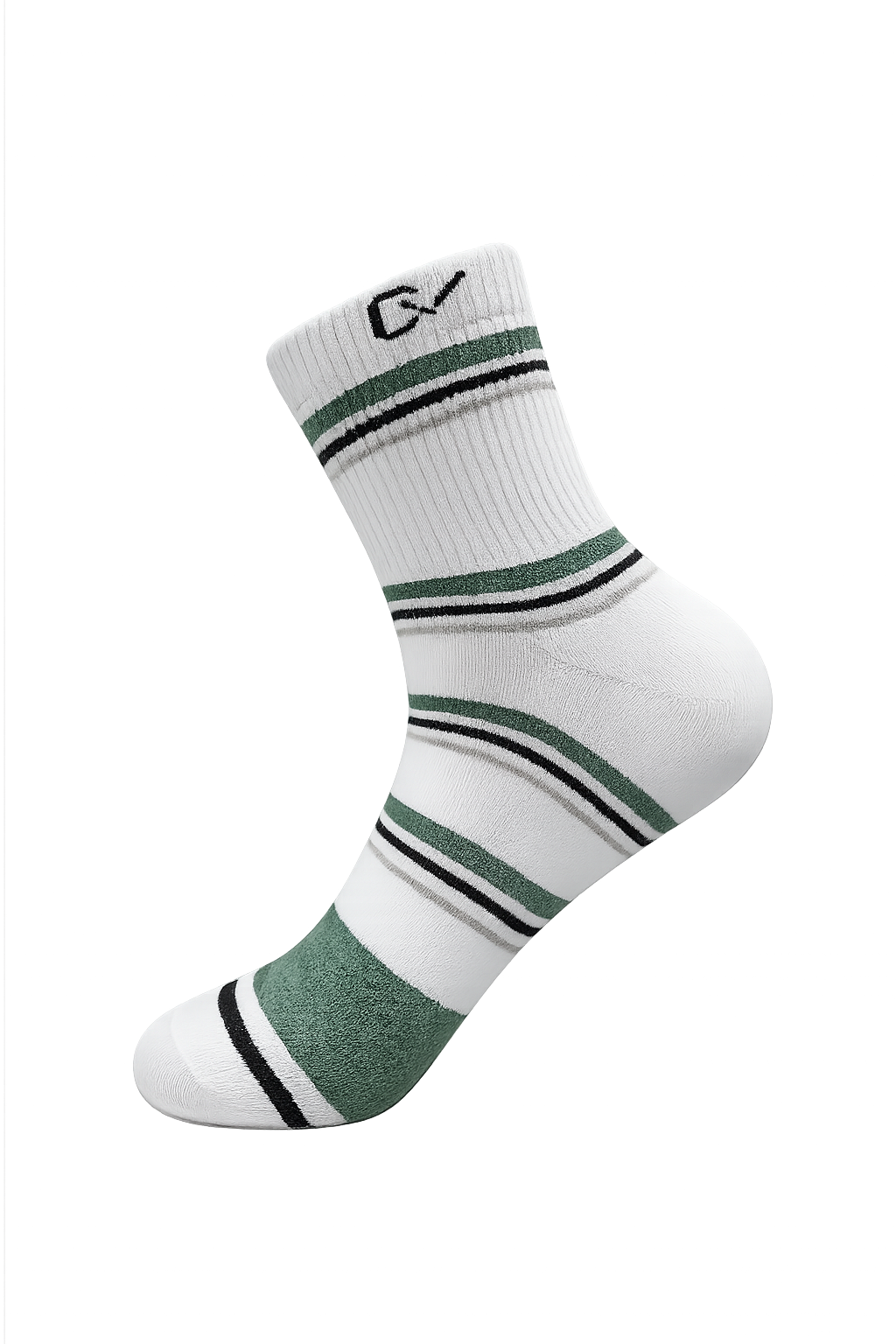CEVAX Unisex Striped Mid-Calf/Crew