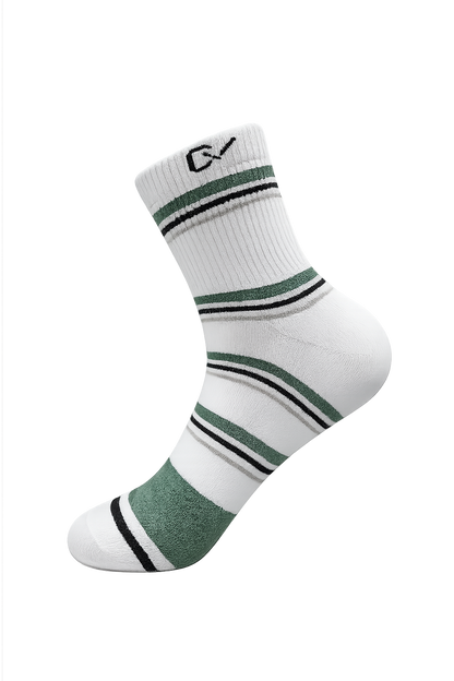 CEVAX Unisex Striped Mid-Calf/Crew