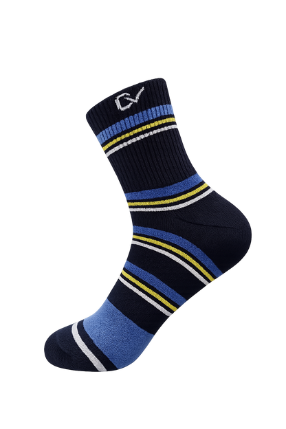 CEVAX Unisex Striped Mid-Calf/Crew