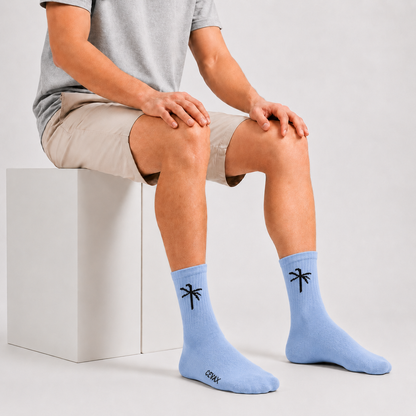 CEVAX Unisex Self Design Mid-Calf/Crew
