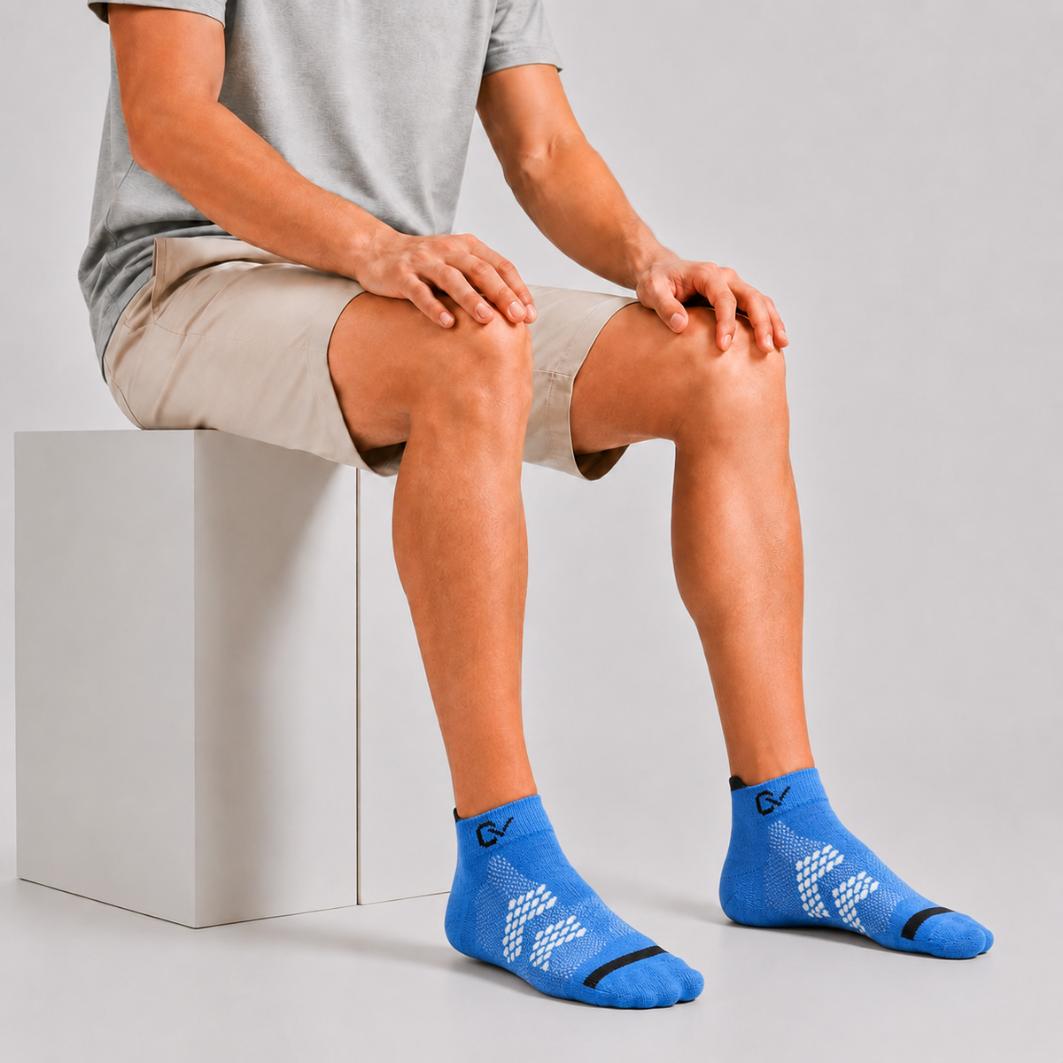 CEVAX Unisex Self Design Ankle Length