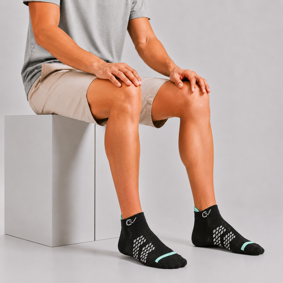 CEVAX Unisex Self Design Ankle Length