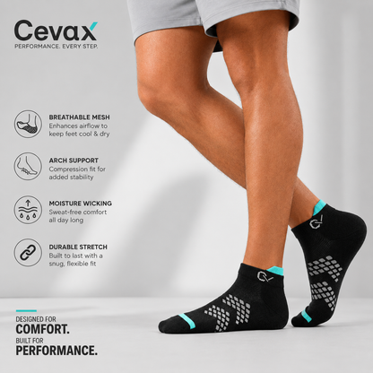 CEVAX Unisex Self Design Ankle Length