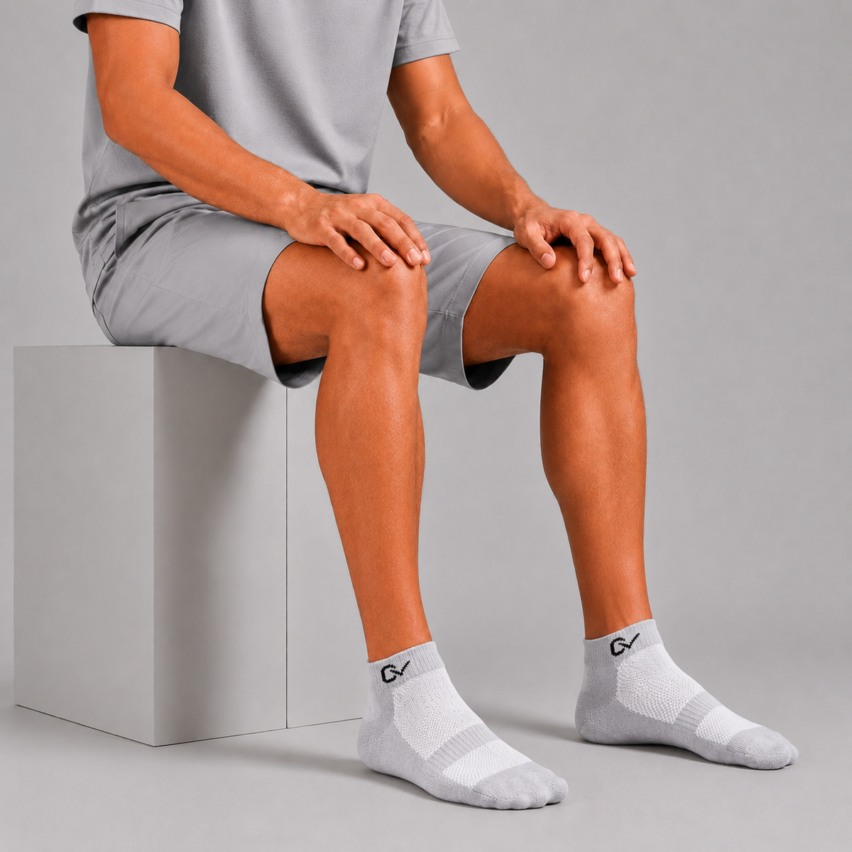CEVAX Unisex Self Design Ankle Length