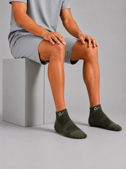 CEVAX Unisex Self Design Ankle Length