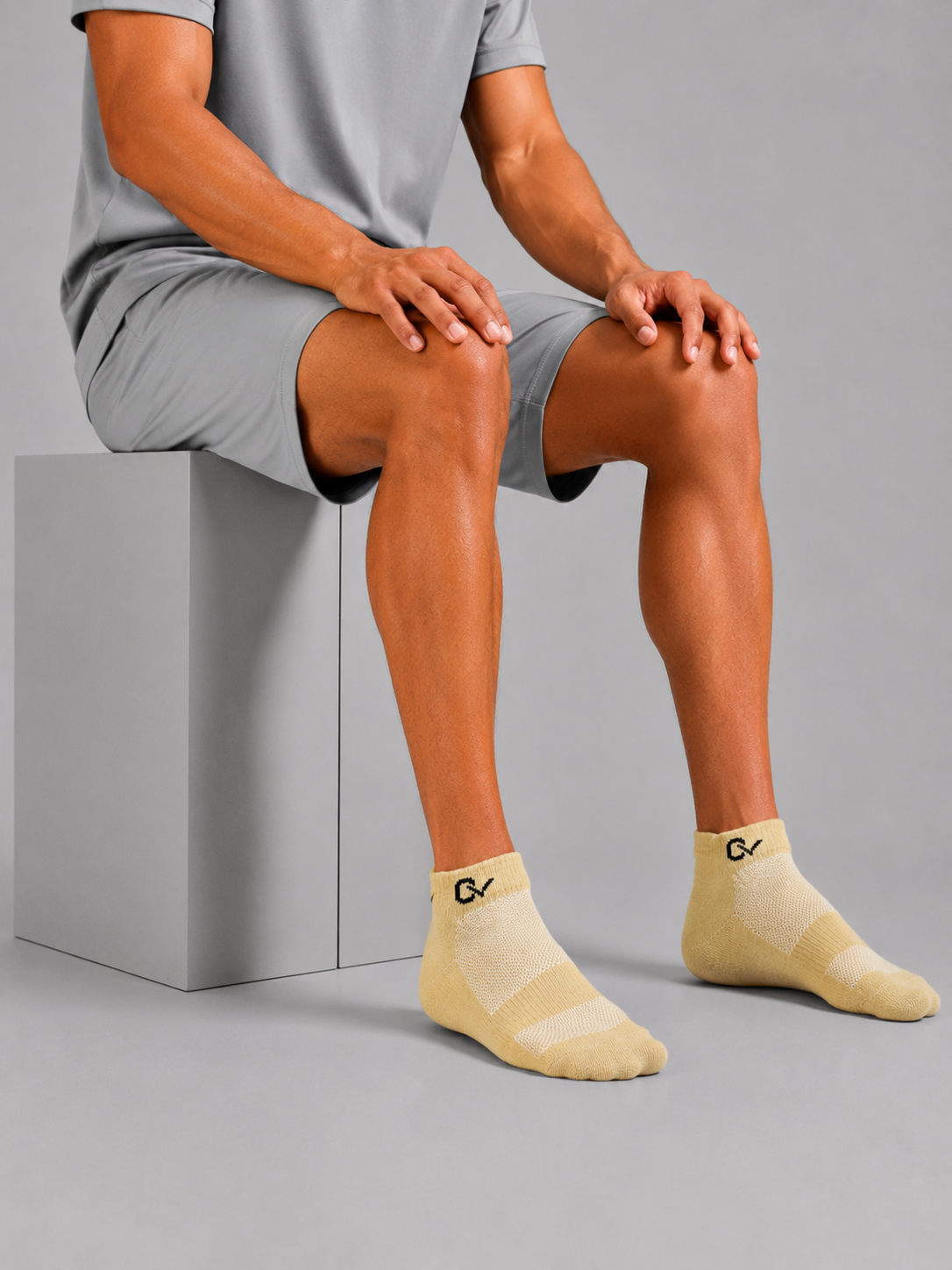 CEVAX Unisex Self Design Ankle Length