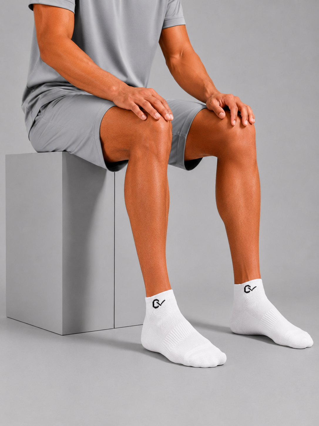 CEVAX Unisex Self Design Ankle Length