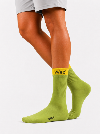 CEVAX Unisex Self Design Mid-Calf/Crew