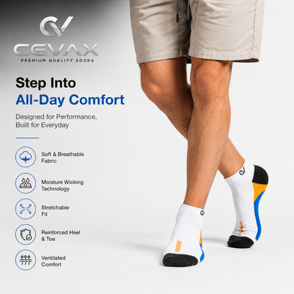 CEVAX Unisex Self Design Ankle Length