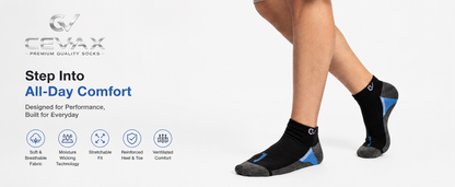 CEVAX Unisex Self Design Ankle Length