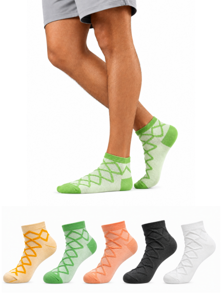 CEVAX Unisex Self Design Ankle Length
