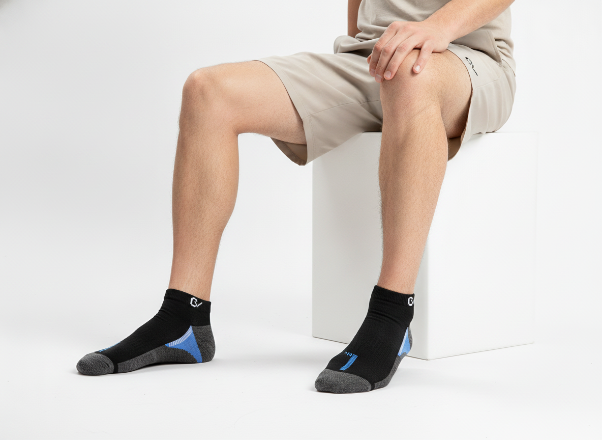 CEVAX Unisex Self Design Ankle Length