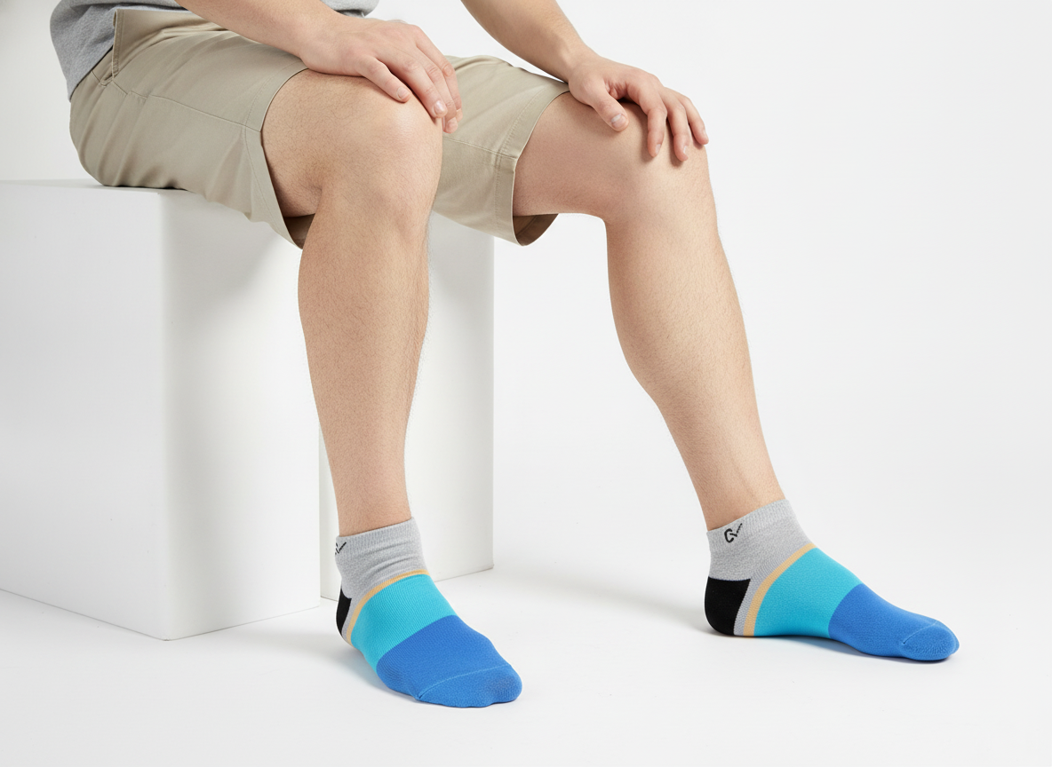 CEVAX Unisex Self Design Ankle Length