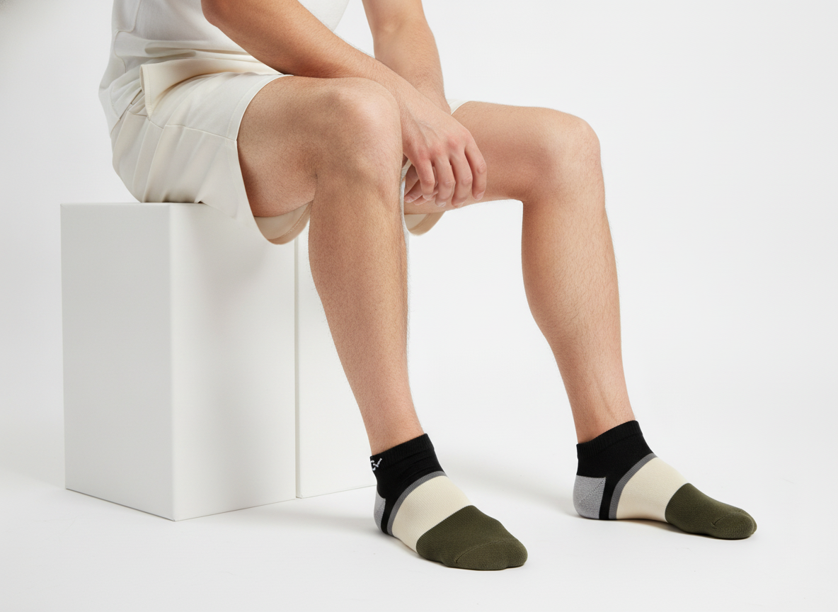 CEVAX Unisex Self Design Ankle Length